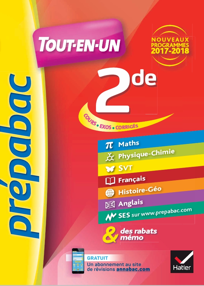 Prepabac Tout en un 2de ( etc.)