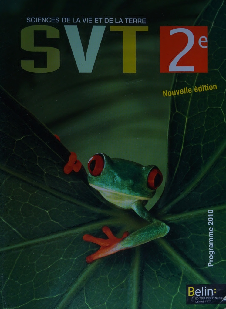 SVT - 2e - sciences de la vie et de la Terre - programme -- Calmet, Claire, Pothet, Alain, Rebulard, Samuel, Collectif