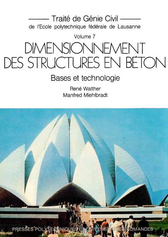 Traité de génie civil (René Walther, Manfred Miehlbradt)